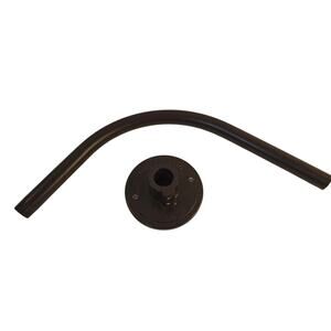 Millennium Lighting RGN12-ABR Round Mounting Flange Light Bracket Black Curved